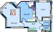 Buy an apartment, Karla-Marksa-ul, 1, Ukraine, Irpin, Irpenskiy_gorsovet district, Lviv region, 2  bedroom, 55.3 кв.м, 2 270 000