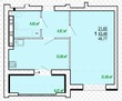 Buy an apartment, Poltavskiy-Shlyakh-ul, 184, Ukraine, Kharkiv, Lviv region, 1  bedroom, 47 sq.m, 1 780 000