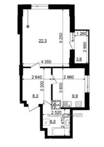 Купить квартиру, Московский просп., Харьков, id 38263