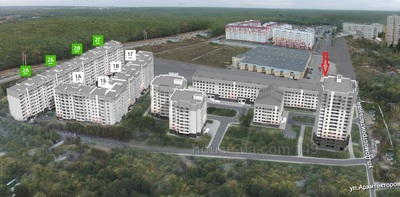 Buy an apartment, Arkhitektorov-ul, Kharkiv, Alekseevka, Shevchenkivs'kyi district, id 10962
