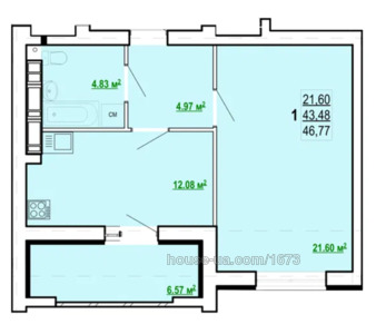 Купити квартиру, Перемоги просп., Харків, id 39128