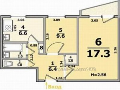 Buy an apartment, Permskaya-ul, Kharkiv, id 49827