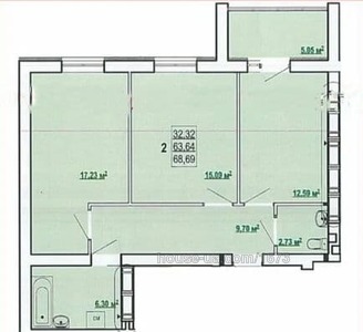 Купити квартиру, Перемоги просп., Харків, id 40589