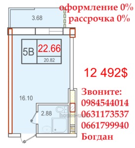 Купити квартиру, Спецпроект, Бочарова Генерала ул., Одеса, id 11920