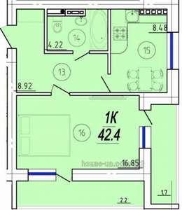 Купити квартиру, Сахарова Академика ул., Одеса, id 4818