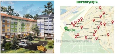 Buy an apartment, New Building, Kalinina-ul, Irpin, Irpenskiy_gorsovet district, id 4696