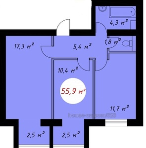 Buy an apartment, New Building, Novo-Oskolskaya-ul, Irpin, Irpenskiy_gorsovet district, id 3740