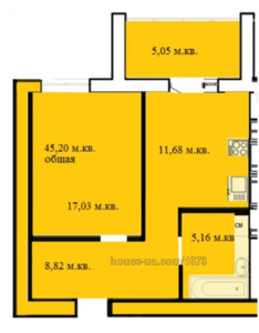 Купити квартиру, Перемоги просп., Харків, id 39701