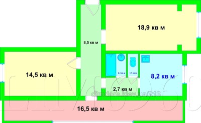 Buy an apartment, Czekh, Volgogradskaya-ul, 33, Kyiv, id 207429