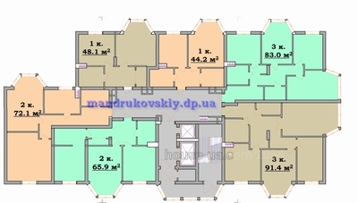 Купити квартиру, Новобудова, Мандрыковская ул., 136, Дніпро, id 23022