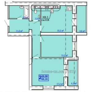 Купити квартиру, Єлизаветинська вул., Харків, id 39068