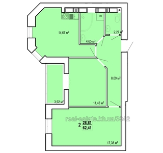 Купити квартиру, Новобудова, Союзна вул., 31, Харків, id 130505