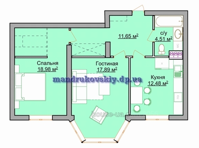 Купити квартиру, Новобудова, Мандрыковская ул., 136, Дніпро, id 23328
