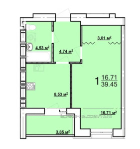 Купити квартиру, Миру вул., Харків, id 38482
