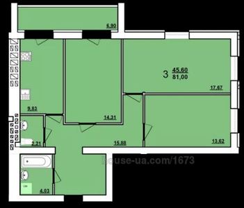 Купити квартиру, Миру вул., Харків, id 28380