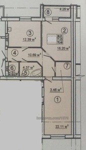 Купити квартиру, Ботанічний пров., Харків, id 34987