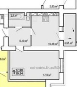 Buy an apartment, Rogatinskiy-vjezd, 4, Kharkiv, id 135246