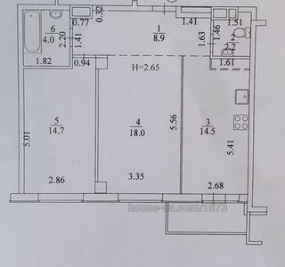 Купити квартиру, Садовий проїзд, Харків, id 41806