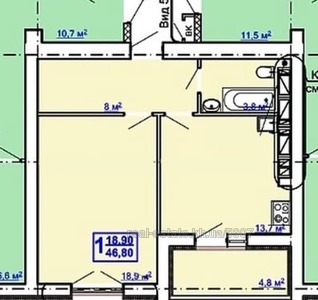 Купити квартиру, Роганський проїзд, Харків, id 135891