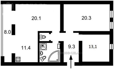 Купити квартиру, Юрковская ул., Київ, id 12906