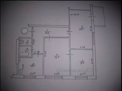 Rent an apartment, Gagarina-prosp, Kharkiv, id 35203