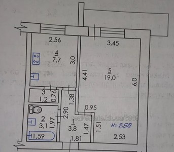 Buy an apartment, Moskalivska-Street, Kharkiv, zavod_Shevchenko, Novobavars'kyi district, id 139608