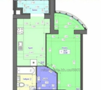 Купить квартиру, Лосевский пер., 1/11, Харьков, id 134780