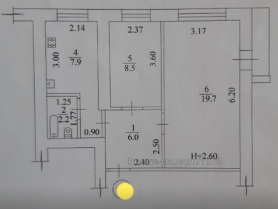 Купити квартиру, Стадіонний проїзд, Харків, id 30798