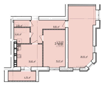 Купити квартиру, Єлизаветинська вул., Харків, id 37599