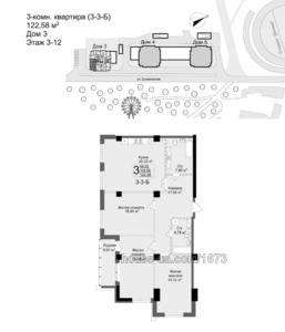 Купити квартиру, Динамівська вул., Харків, id 44113