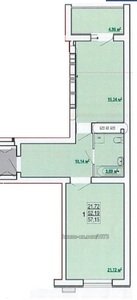 Купить квартиру, Победы просп., Харьков, id 38379