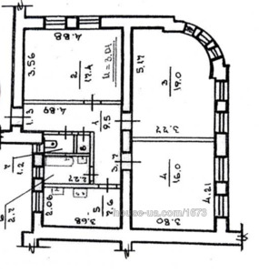 Купити квартиру, Лермонтовська вул., Харків, id 39381