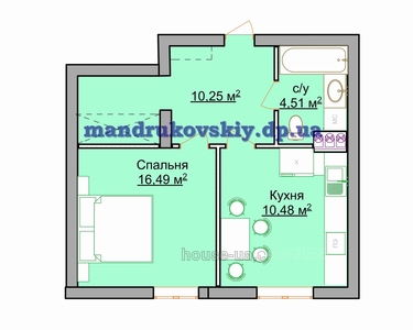 Купити квартиру, Новобудова, Мандрыковская ул., 136, Дніпро, id 23200
