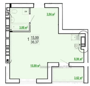 Купити квартиру, Шевченка вул., Харків, id 37728
