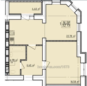 Купить квартиру, Елизаветинская ул., Харьков, id 44494