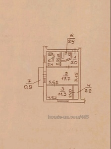 Купити квартиру, Хрущівка, Гагарина просп., Дніпро, id 49531