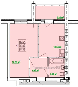 Купити квартиру, Перемоги просп., Харків, id 39945