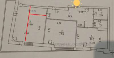 Buy an apartment, Gagarina-prosp, Kharkiv, id 39051