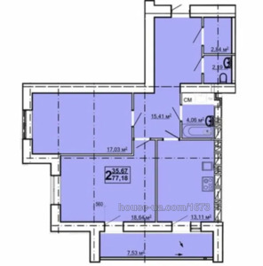 Купити квартиру, Московський просп., Харків, id 41086
