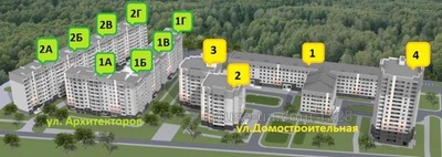 Купити квартиру, Новобудова, Архітекторів вул., Харків, id 41211