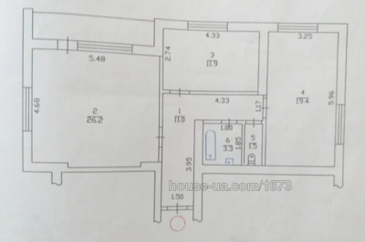 Купити квартиру, Цехівська вул., Харків, id 38036