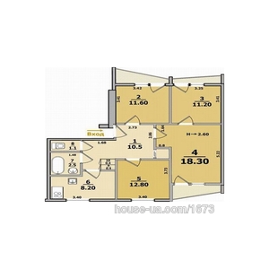 Buy an apartment, Pobedi-prosp, Kharkiv, id 30292