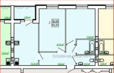 Купити квартиру, Полтавський Шлях вул., Харків, id 51080