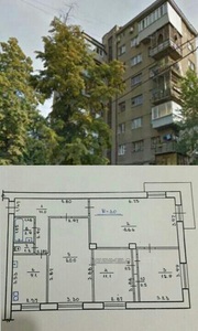 Купити квартиру, Сталінка, Правди просп., Харків, id 11554