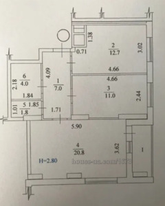 Купити квартиру, Перемоги просп., Харків, id 37959
