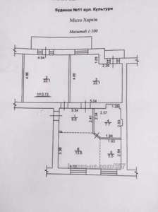 Купити квартиру, Сталінка, Культури вул., Харків, id 9406
