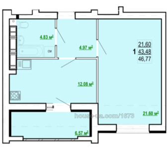 Купити квартиру, Перемоги просп., Харків, id 40871