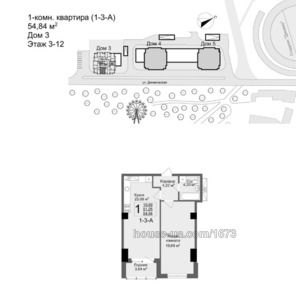 Купити квартиру, Динамівська вул., Харків, id 44138