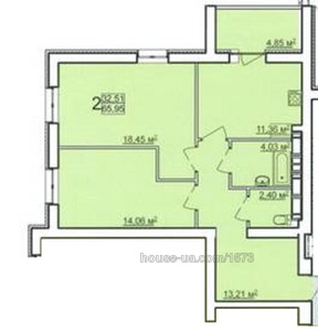 Купити квартиру, Перемоги просп., Харків, id 40933