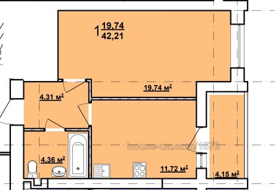 Купити квартиру, Московський просп., Харків, id 42622